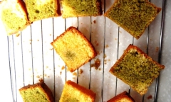 Cách làm bánh Matcha marble chiffon có vị trà xanh ngon tuyệt