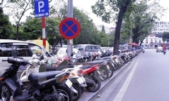 Đề xuất bố trí điểm trông, giữ ôtô tại 87 tuyến phố của Hà Nội