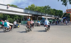 Đình chỉ thi công 2 tháng cầu vượt Nguyễn Thái Sơn - Nguyễn Kiệm