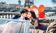 Rich kid Giang Lê tung bộ ảnh cưới đẹp tựa tranh vẽ nhưng danh tính chú rể mới thực sự bất ngờ