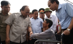 Thủ tướng chỉ đạo khắc phục hậu quả bão tại Nghệ An, Hà Tĩnh