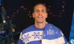 Video: Rio Rerdinand và sao QPR hát nhép đón giáng sinh hài hước