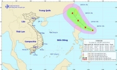 Xuất hiện áp thấp nhiệt đới gần Biển Đông, có thể mạnh lên thành bão