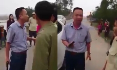 Phạt tài xế rút súng dọa dân sau va chạm giao thông 38 triệu đồng