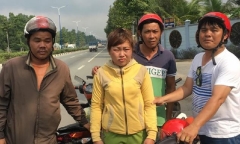 Bị truy đuổi, cô gái điều khiển xe trộm cắp lao thẳng vào