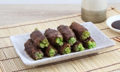 Bò cuốn đậu cô ve: Món ăn lạ miệng cho ngày nghỉ lễ 30/4