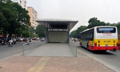 Phân luồng, tổ chức giao thông để ngày mai vận hành xe buýt nhanh BRT