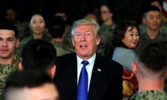 Ông Trump muốn Trung Quốc chấm dứt quan hệ tài chính với Triều Tiên