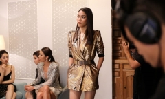 Hoa hậu Tường Linh trước thềm chung kết The Face