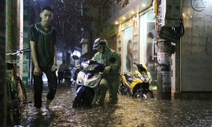 Hà Nội: Các điểm úng ngập trên địa bàn Thủ đô đã cơ bản rút hết nước