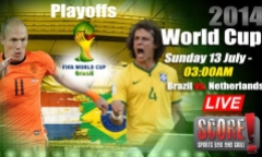 Dự đoán tỷ số trận Brazil đấu với Hà Lan 3h (13/7)