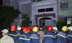 Cháy nhà bốn tầng ở Sài Gòn, 1 người tử vong