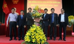 Hà Nội: Huyện Quốc Oai có Chủ tịch mới