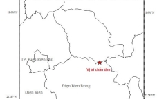 Động đất mạnh 3,9 độ richter tại Điện Biên