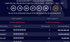 Kết quả xổ số Vietlott hôm nay 19/4/2018: Jackpot đang ở mốc mấy trăm tỷ đồng?