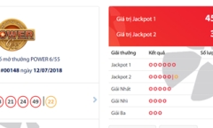 Kết quả xổ số Vietlott hôm nay 14/7/2018: Ai sẽ thành tỷ phú có 45 tỷ trong tay?