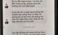 Mẹ nữ sinh giao gà ở Điện Biên nhận được nhiều tin nhắn gạ gẫm cúng vong