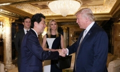Tổng thống Donald Trump sẽ chơi golf với Thủ tướng Shinzo Abe