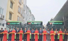 Hà Nội chính thức khai trương xe buýt nhanh BRT