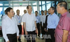 Chủ tịch nước kiểm tra công tác đảm bảo an ninh cho Tuần lễ Cấp cao APEC