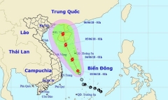 Áp thấp nhiệt đới mạnh lên thành bão gây mưa lớn Nam Bộ, Tây Nguyên