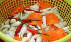 Cách làm kiệu chua ngọt cho ngày Tết