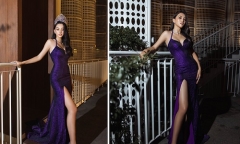 Tiểu Vy và dàn hoa hậu khoe sắc “tím lịm tìm sim” quá đỗi ngọt ngào, nóng bỏng