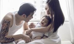 Ngọc Lan - Thanh Bình tiết lộ ảnh con trai đáng yêu như thiên thần