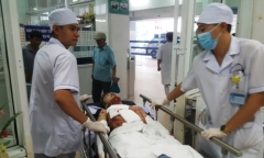 Cấp cứu thanh niên ở Hải Phòng bị vỡ lồng ngực, mất tay vì bình gas mini phát nổ