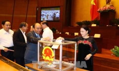 Bỏ phiếu kín phê chuẩn Tổng Thanh tra Chính phủ và Bộ trưởng Giao thông Vận tải