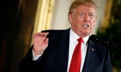 Ông Trump chỉ trích Nga, ca ngợi Trung Quốc trong vấn đề Triều Tiên