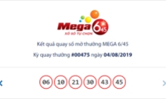 Kết quả xổ số Vietlott hôm nay 7/8/2019: Truy tìm chủ nhân Jackpot hơn 25 tỷ đồng