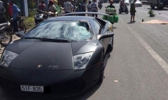 Siêu xe Lamborghini tông chết người rồi bỏ trốn