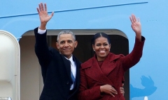 Người dân Mỹ khóc trong tiếc nuối, vẫy tay chào tạm biệt cựu Tổng thống Obama