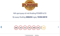 Kết quả xổ số Vietlott hôm nay 21/3/2019: Truy tìm chủ nhân giải Jackpot hơn 80 tỷ đồng