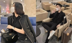 Lệ Quyên và Lâm Bảo Châu về Hà Nội cùng lúc, lộ nghi vấn ra mắt gia đình?