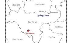 3 ngày, 6 trận động đất ở Quảng Nam