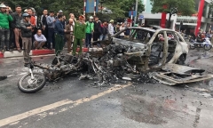 Vụ xe Mercedes gây tai nạn chết người ỏ Hà Nội: Tạm giữ hình sự nữ tài xế
