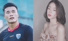 Bạn gái tin đồn xinh đẹp, gợi cảm của thủ môn Bùi Tiến Dũng 