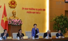 Phiên họp thứ 9, UBTV Quốc hội: Dự kiến 2 Bộ trưởng trả lời chất vấn