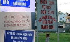 Cười 'té ghế' với loạt biển cảnh báo chỉ có ở Việt Nam