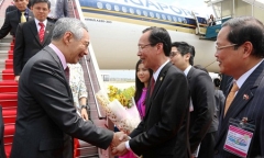 Thủ tướng Singapore Lý Hiển Long thăm Việt Nam