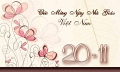 Những lời chúc 20/11 cho thầy cô hay và ý nghĩa nhất