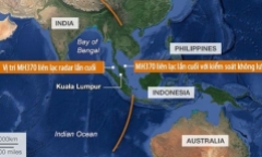 Máy bay quân sự Myanmar mất tích gần nơi MH370 biến mất khỏi radar