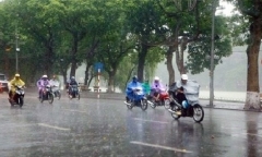 Dự báo thời tiết ngày 11/11/2018: Mưa rào 