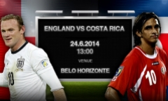 Lịch thi đấu World Cup 2014 đêm 24, rạng sáng ngày 25/6