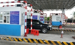 Trạm thu phí Cai Lậy tạm dừng hoạt động