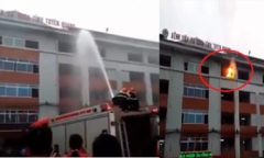 Bệnh viện Đa khoa tỉnh Tuyên Quang bốc cháy, 500 bệnh nhân phải sơ tán