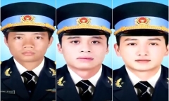 Xúc động lễ truy điệu 3 chiến sỹ hy sinh trong vụ máy bay rơi ở Vũng Tàu
