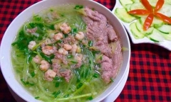 Cách nấu canh tôm với bầu 